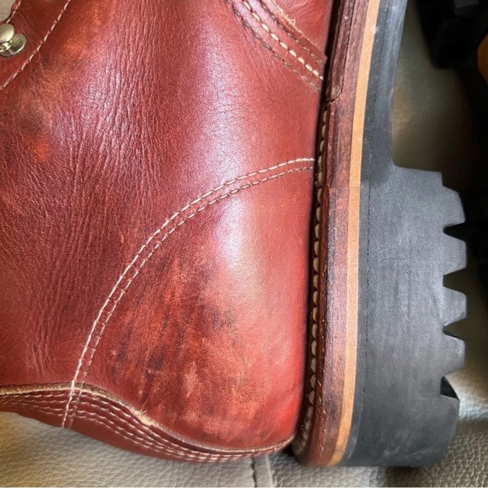 Vintage Chippewa 1975 Original Trekker Moc Toe Boots Men’s 7 D Vibram USA - Picture 6 of 15
